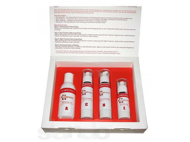 Comodex acne christina набор для лечения жирной и проблемной кожи - профессиональная косметика.