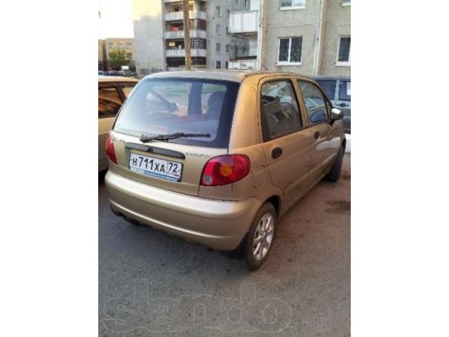 Продам Daewoo Matiz в городе Тюмень, фото 3, Тюменская область