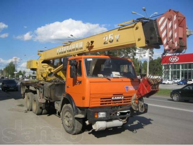 автокран камаз галичанин 25 тонн 2008 год вылет стрелы 21.7 метра проб в городе Екатеринбург, фото 3, Свердловская область