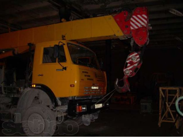 Продам автокран 32 тонны 2008 год на камазе 53228 ( полный привод) КС- в городе Челябинск, фото 1, Строительная техника