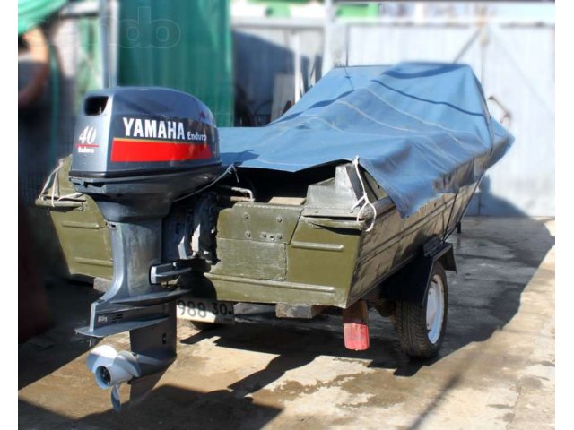 Продам катер Крым + Двигатель Ямаха 40 индуро. в городе Астрахань, фото 2, Катера, лодки и яхты