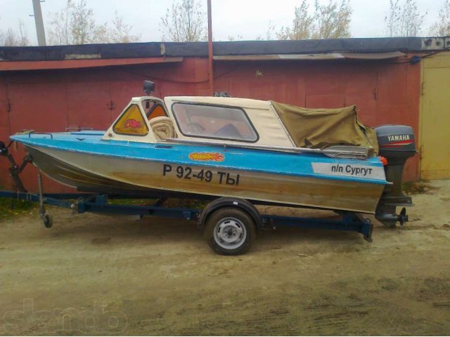 лодка казанка 5м2 мотор ямаха 40 прицеп в городе Сургут, фото 1, стоимость: 250 000 руб.