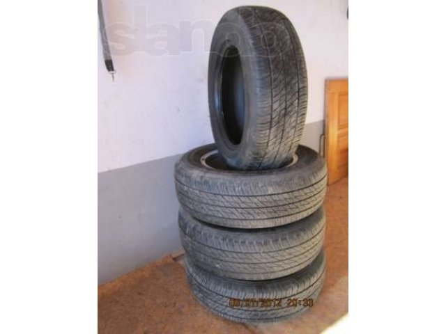 Продам 4 шины Dunlop 215/65R16 в городе Тюмень, фото 1, Шины, диски и колёса