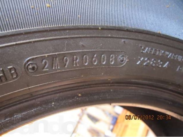 Продам 4 шины Dunlop 215/65R16 в городе Тюмень, фото 5, Тюменская область