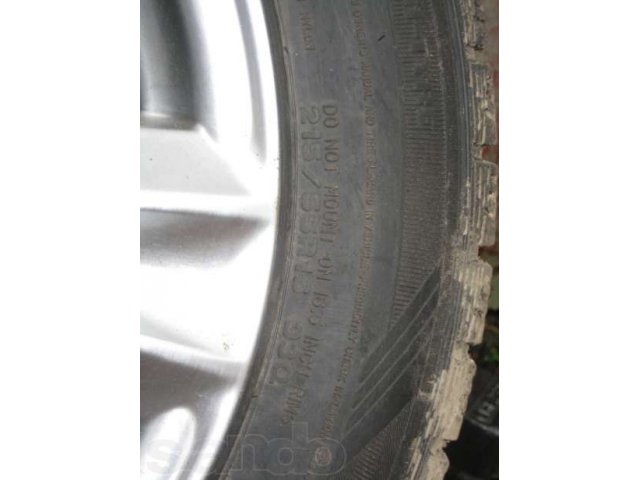 Зимние шины Dunlop Graspic DS/3 215/55/R16 93Q на литых диcках в городе Звенигород, фото 4, стоимость: 25 000 руб.