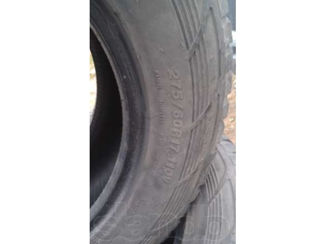 Шины 275/60R17 в городе Ярославль, фото 2, Шины, диски и колёса