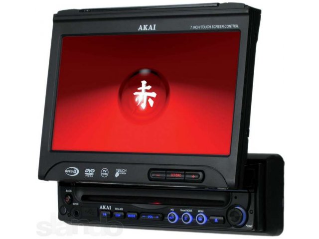 Автомобильный DVD-ресивер с монитором AKAI DDV-805.двд плеер(все форма в городе Екатеринбург, фото 1, стоимость: 5 000 руб.