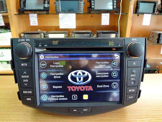 Автомагнитола Toyota RAV4. GPS, DVD, USB, TV, SD, HDD, Новая. Гарантия в городе Хабаровск, фото 7, Магнитолы