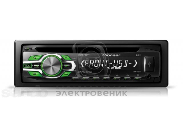 Автомагнитола Pioneer DEH-1400UB. в городе Казань, фото 1, стоимость: 2 500 руб.