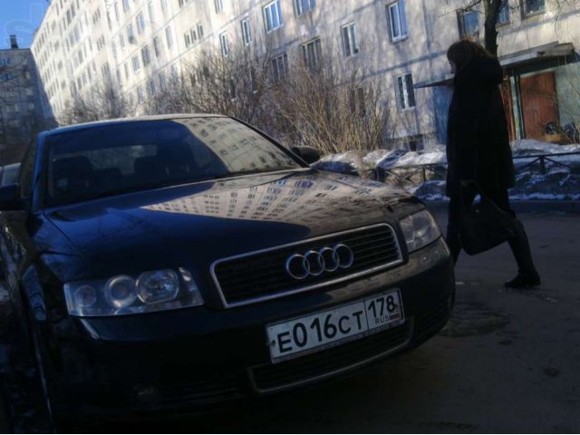 Audi A4 B6 (2004 г.) (седан), черный металлик, МКПП, 1,6 л, в городе Санкт-Петербург, фото 5, Ленинградская область