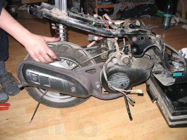 Ремонт двигателя скутера