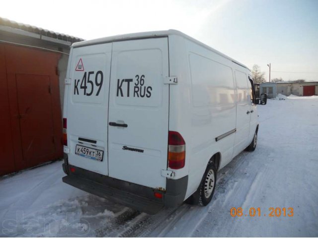 Продаю цельнометаллический фургон мерседес спринтер 208D, 601 дв. в городе Борисоглебск, фото 4, Малый коммерческий транспорт