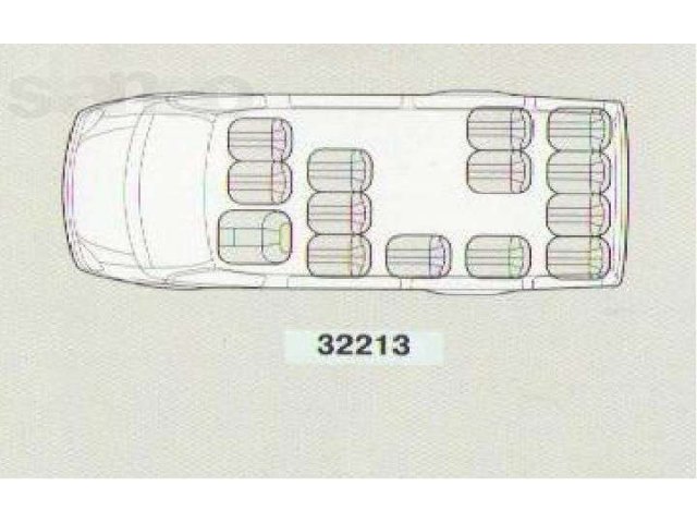 Схема салона газ 32213