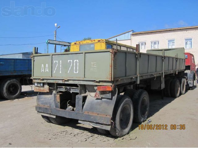 КАМАЗ 5410  седельный тягач + прицеп бортовой (9м), год выпуска-1994 в городе Йошкар-Ола, фото 2, Марий Эл