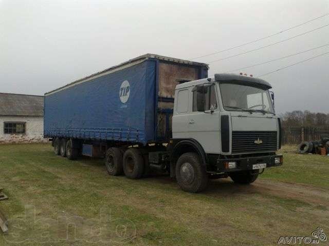 тягач маз