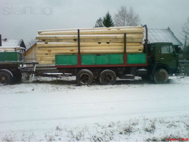 Кмаз 5320 +прицеп под лес в городе Белозерск, фото 3, Грузовики
