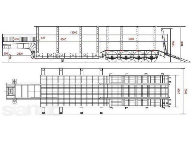 Трал 100 тонн (новый) в городе Новосибирск, фото 4, стоимость: 1 268 812 руб.