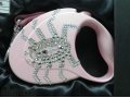 Рулетка 3м розовая оникс паук стразы в городе Волгоград, фото 1, Волгоградская область