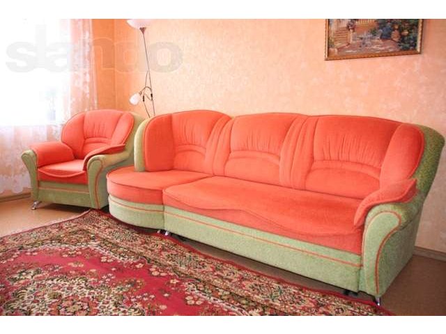 Диван-кровать и кресло в городе Омск, фото 1, Мягкая мебель
