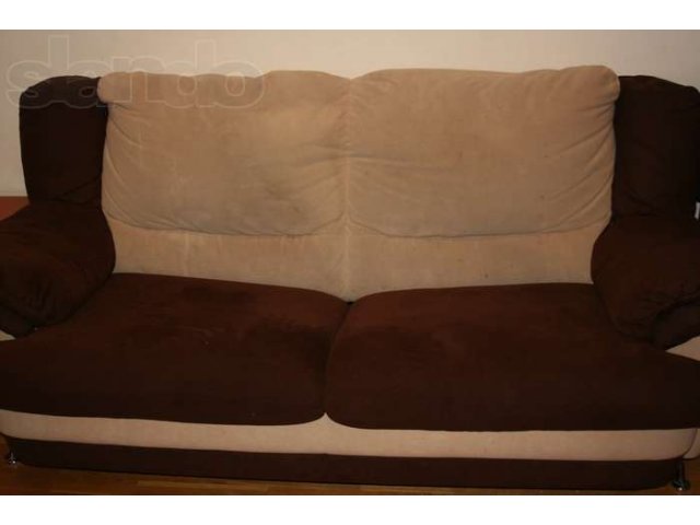 Мягкая мебель (диван и два кресла) в городе Москва, фото 1, Мягкая мебель