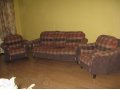 Компактный гарнитур диван и 2 кресла в городе Красноярск, фото 1, Красноярский край