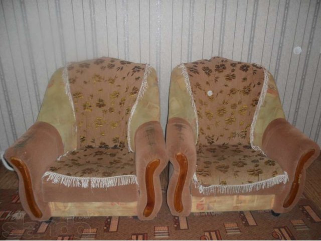 Продам два кресла. СРОЧНО!!! в городе Благовещенск, фото 1, стоимость: 2 500 руб.
