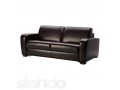 Продаю новый 3х мест. кожаный диван-кровать Lottorp (Швеция Икеа). Пр в городе Тольятти, фото 1, Самарская область