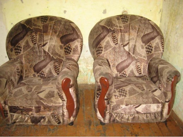 Б/у  2 кресла от мягкого уголка в городе Курган, фото 4, стоимость: 2 000 руб.