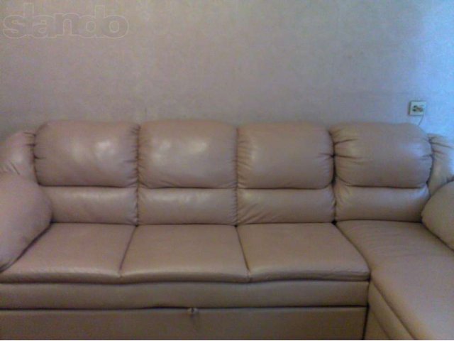Мягкая кожаная мебель срочно!!! в городе Абакан, фото 2, стоимость: 40 000 руб.