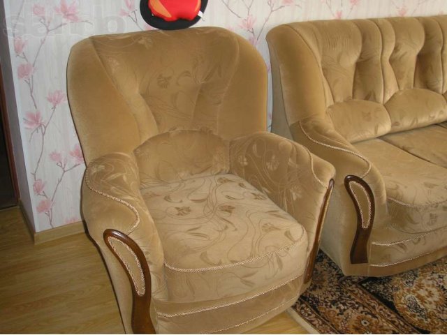 Диван и 2 кресла в городе Волгоград, фото 2, стоимость: 7 000 руб.