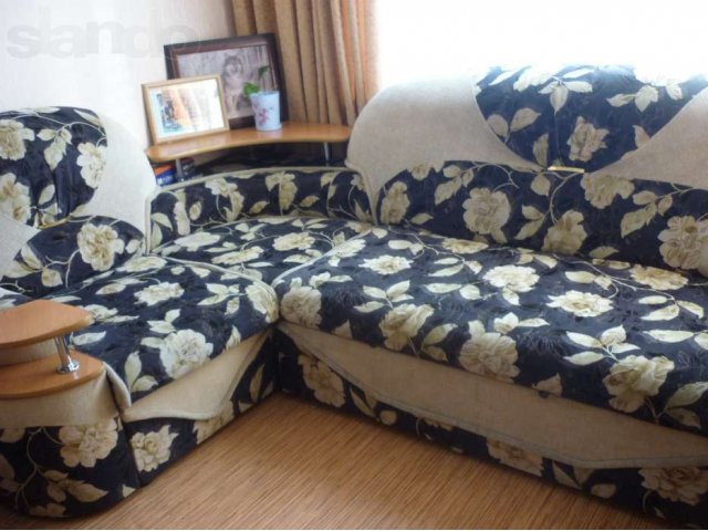 продам угловой диван с креслом в городе Кемерово, фото 1, стоимость: 16 000 руб.