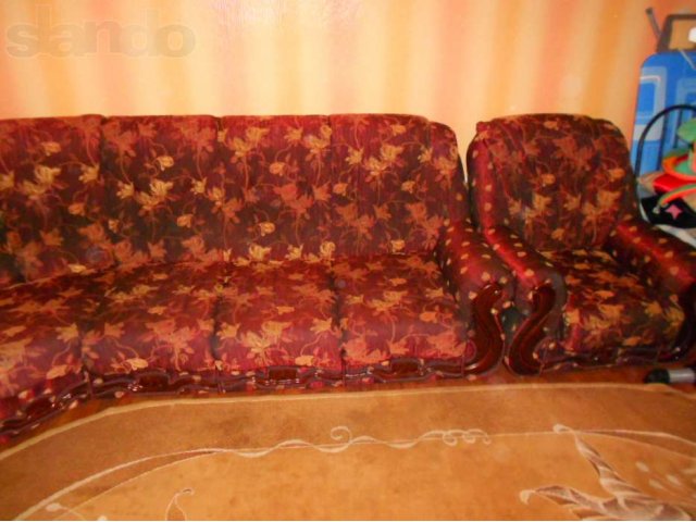 Угловой диван и кресло в городе Орехово-Зуево, фото 2, Мягкая мебель
