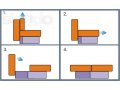 диван еврокнижка в городе Смоленск, фото 2, стоимость: 12 000 руб.