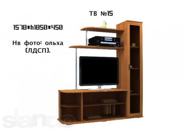 Тумба под ТВ Volodin 15 (новый с доставкой). в городе Москва, фото 4, Прочая мебель для гостиной
