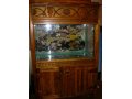 Меняю аквариум 120 л., резной, ручная работа,на шкаф-шифоньер угловой. в городе Тюмень, фото 1, Тюменская область