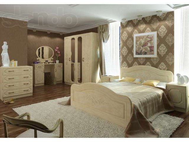 Спальня Фиеста Новинка от фабрики Сурская мебель в городе Пенза, фото 2, стоимость: 23 000 руб.