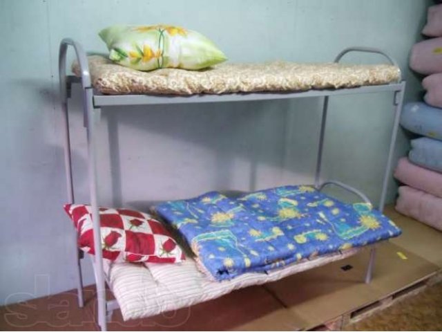 Двухъярусные металлические кровати в городе Новокузнецк, фото 1, стоимость: 3 750 руб.