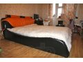 Шикарная двуспальная коженая кроватка !!! в городе Химки, фото 1, Московская область