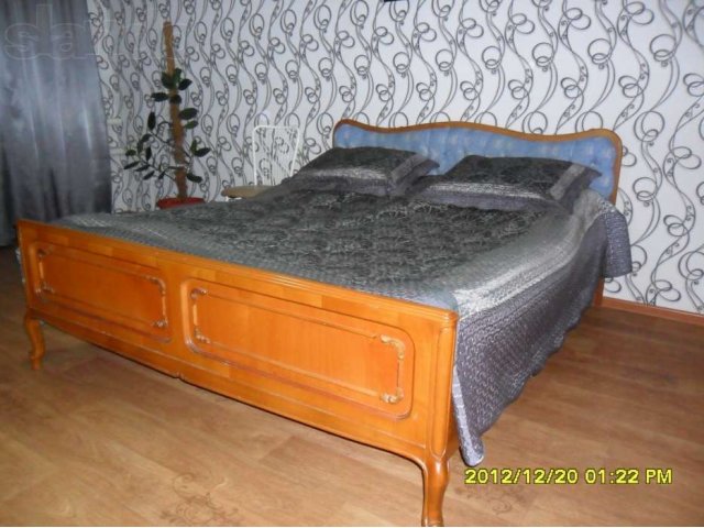 Кровать 2х спальная б у от румынского сп гарнитура в городе Оренбург, фото 1, стоимость: 5 000 руб.