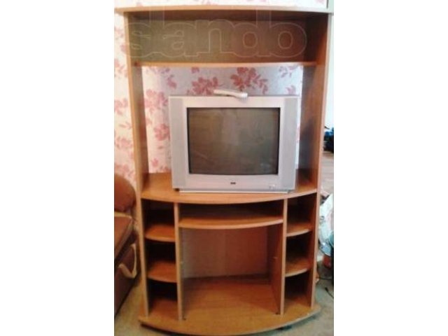 Продам тумбу с телевизором в городе Хабаровск, фото 1, Тумбы, комоды, туалетные столики