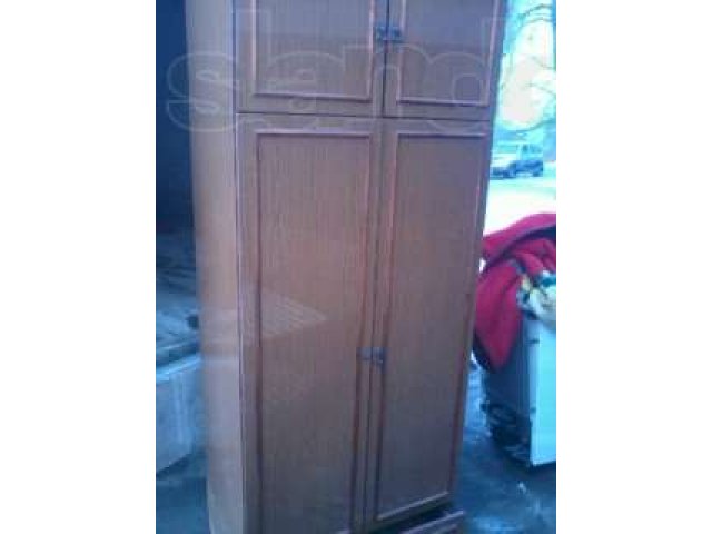 шкаф для одежды двухстворчатый,с антресолью,ящиком в городе Саратов, фото 1, Шкафы