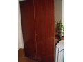 Шкаф 2х-дверный коричневый полированный в городе Самара, фото 1, Самарская область