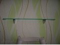 стеклянная полочка+серебристые держатели в городе Красноярск, фото 1, Красноярский край