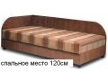 коричневая тахта из шенилла в городе Санкт-Петербург, фото 2, стоимость: 4 500 руб.