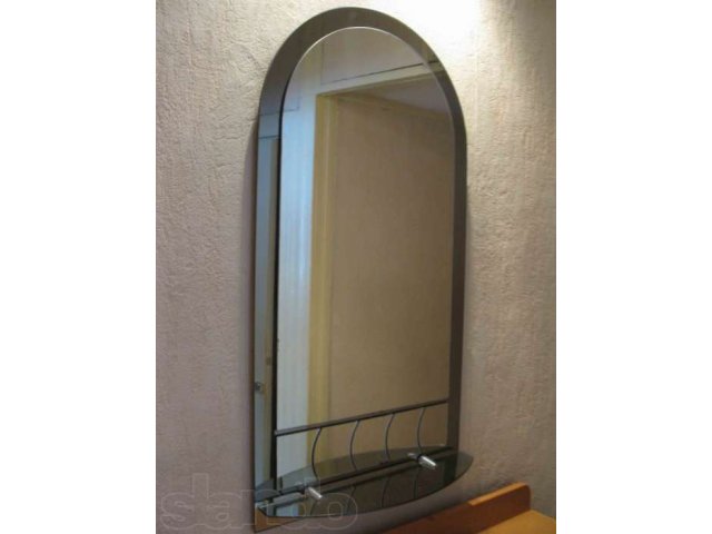 Зеркало с полочкой в городе Омск, фото 2, Мебель для прихожей