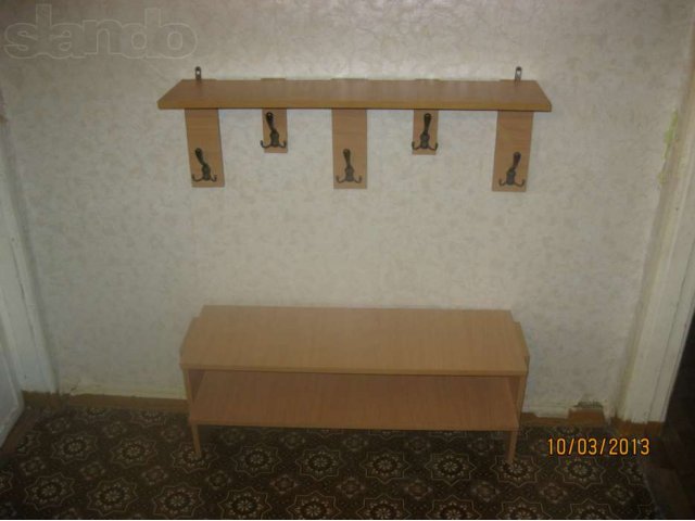вешалка для одежды и полка для обуви в городе Челябинск, фото 1, Мебель для прихожей