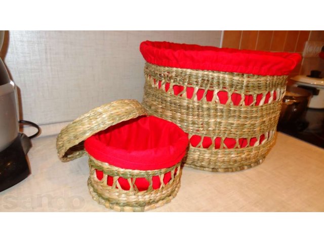 Плетеные корзины для белья в городе Нижний Новгород, фото 1, Мебель для ванной комнаты