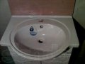 Продам тумбу с керамической раковиной белого цвета для ванной комнаты в городе Тольятти, фото 3, Мебель для ванной комнаты