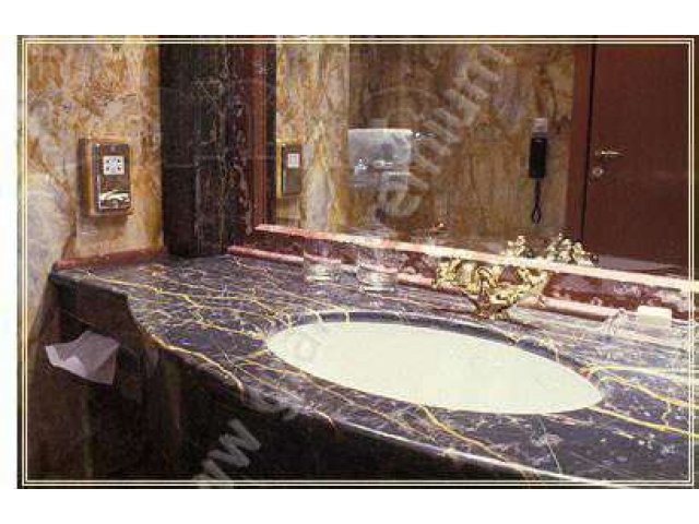 Столешницы для ванных комнат из натурального камня. в городе Сургут, фото 1, стоимость: 7 000 руб.