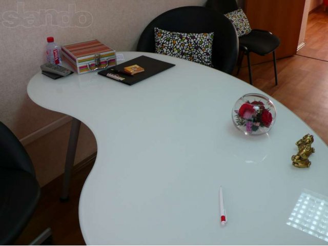 Стол письменный, матовое стекло, для дома или офиса в городе Екатеринбург, фото 5, Свердловская область